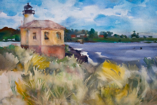 Coquille River Lighthouse 15x22