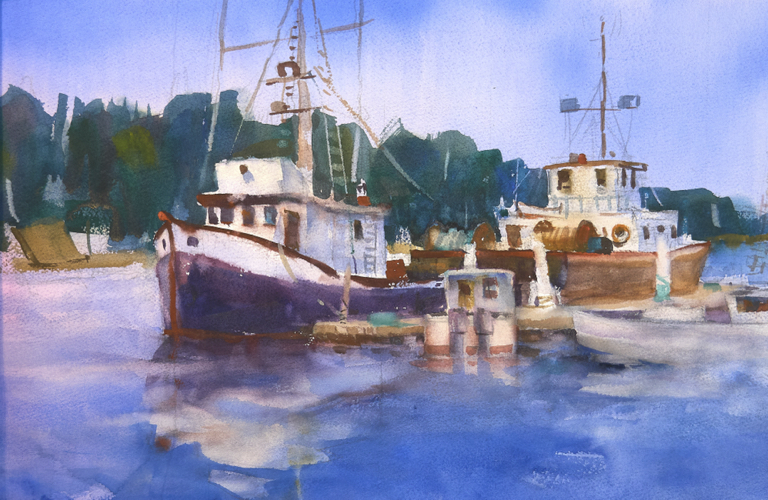 Luxor  (Puget Sound) 
2025   &frac12; Sheet
Art approx: 14x20&rdquo;
Frame approx: 22x28 or 20x26