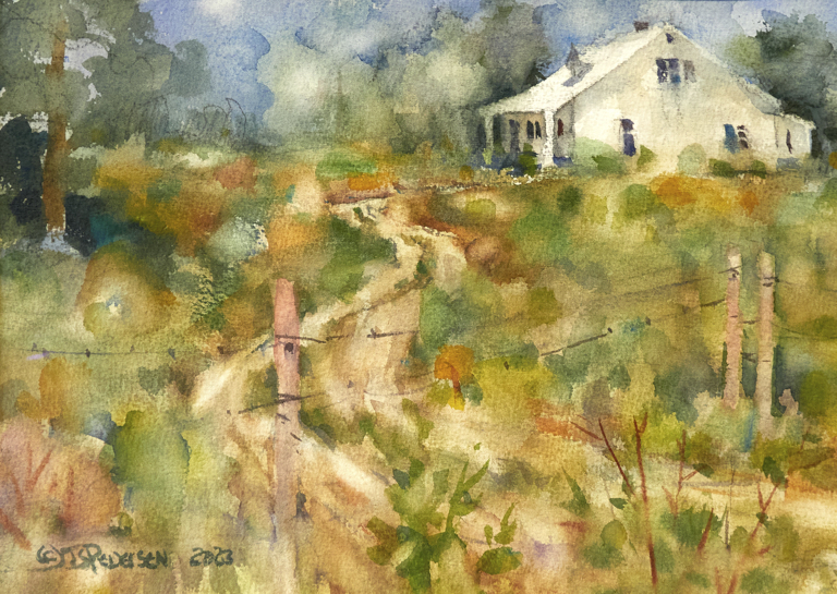 Grasslands Relic
2026   &frac14; Sheet
Art approx: 10.5 x14.5&rdquo;
Frame/Mat: 16x20&rdquo;